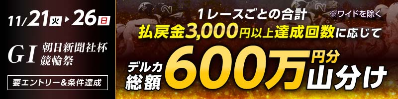 小倉競輪GⅠ 第65回 競輪祭 特設サイト | 競輪投票は【楽天Kドリームス】